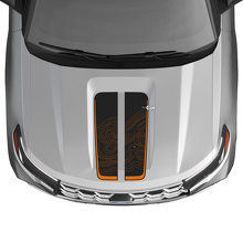 Kit Adesivi in Vinile con Strisce Topografiche per Cofano per Musclecar Explorer ST 2020-26_3