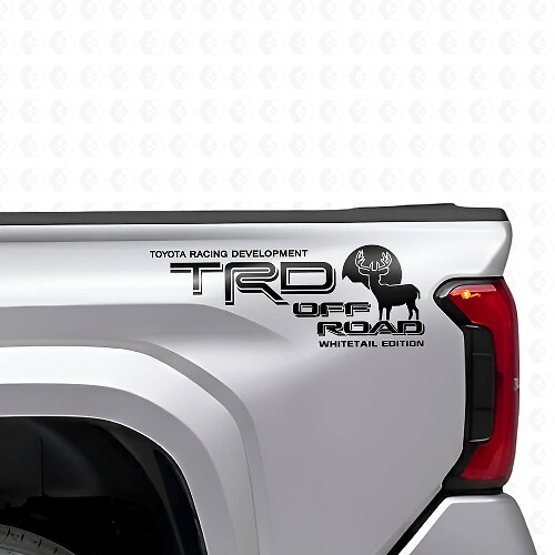 Kit Adesivi in Vinile TRD Off Road Edizione Whitetail per Toyota Tacoma Tundra
