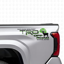 Set di adesivi laterali in vinile TRD Off Road Whitetail Edition Deer per camion Toyota_3