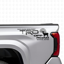 Set di adesivi laterali in vinile TRD Off Road Whitetail Edition Deer per camion Toyota_4