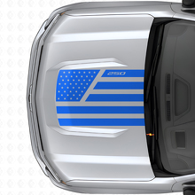 Adesivo in vinile Stile Stelle e Acciaio con Bandiera USA per Cofano Chevrolet Silverado 1500 2026_2