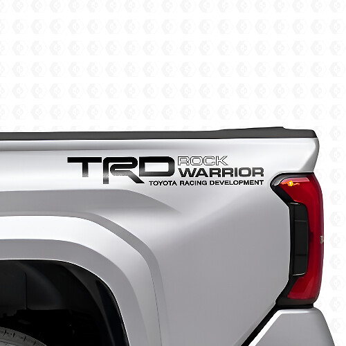 Set Adesivi in Vinile Laterali TRD Rock Warrior per Toyota Trucks