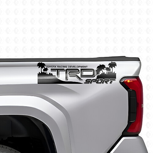 Set Adesivi in Vinile TRD Off Sport Beach Side per Camion Toyota