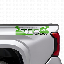 Set di Adesivi Laterali Posteriori in Vinile Stile Spiaggia TRD Off Sport per Camion Toyota_3