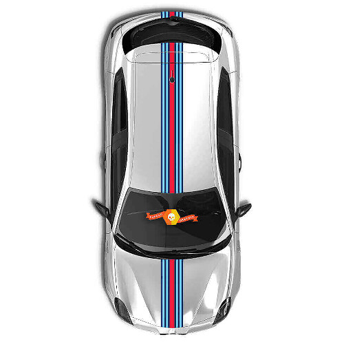 Kit di Adesivi in Vinile a Strisce Sportive per Auto Alfa Romeo