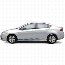 Kit di Adesivi in Vinile a Strisce Laterali Stile Racing per Dodge Dart_2