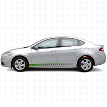 Kit di Adesivi in Vinile a Strisce Laterali Stile Racing per Dodge Dart_3