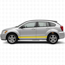 Kit di Adesivi in Vinile con Strisce Laterali Dritte per Dodge Caliber 2007+_5