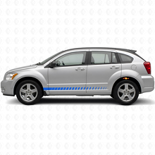 Kit Adesivi in Vinile Strisce Laterali Stile Racing per Dodge Caliber 2007+_2