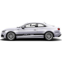 Set di Adesivi in Vinile Strisce Laterali Audi Sport per Audi A5_4