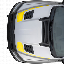 Set di Adesivi in Vinile Personalizzati per Cofano Stile Bastone da Hockey per Dodge Ram Sport 2019+_5