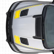 Set di Adesivi in Vinile con Strisce Personalizzate con Testo Contornato per Dodge Ram Sport 2019+_5