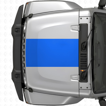 Adesivo in Vinile Striscia Centrale Ampia per Cofano per Jeep Wrangler 2007+_2