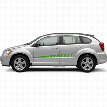 Kit di Adesivi in Vinile con Strisce Laterali Strobe Design per Dodge Caliber 2007+_3