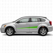 Kit di adesivi in vinile personalizzati con strisce laterali espandibili per Dodge Caliber 2007+_3