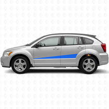 Kit di decalcomanie in vinile con strisce laterali espandibili per Dodge Caliber 2007+_2