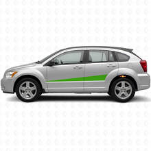 Kit di decalcomanie in vinile con strisce laterali espandibili per Dodge Caliber 2007+_3