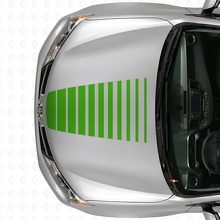 Adesivo in Vinile a Strisce Stroboscopiche Espandibili per Cofano Toyota RAV4 2013+_3