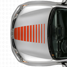 Adesivo in Vinile a Strisce Stroboscopiche Espandibili per Cofano Toyota RAV4 2013+_4