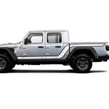 Kit Adesivi Vinile Doppio Profilo Laterale per Jeep Gladiator_2