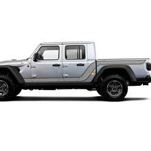 Kit Adesivi Vinile Doppio Profilo Laterale per Jeep Gladiator_3