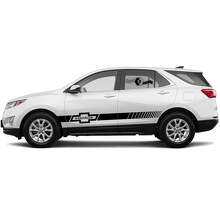 Kit Adesivi Vinile Strisce Laterali Stile Racing per Chevrolet Equinox 2021_4