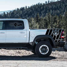 Kit Adesivi Strip Laterali in Vinile TRX Rebel per Dodge Ram Rebel 2021+_4