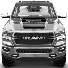 Adesivo in vinile a strisce sul cofano TRX Rebel per Dodge Ram Rebel 2021+_3