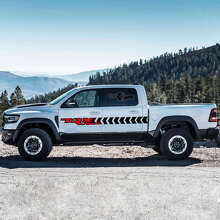 Kit Adesivi in Vinile Laterali Porta TRX per Dodge Ram Rebel TRX 2021+_2