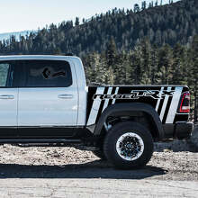 Set di Adesivi in Vinile Strisce Laterali TRX Rebel per Dodge Ram Rebel 2021+_4
