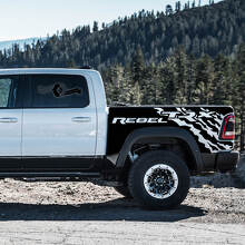 Set di Adesivi in Vinile per Parafango Laterale per Dodge Ram Rebel 2021+_2