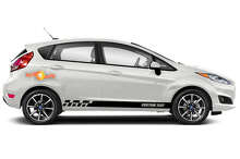 Kit Adesivi Vinile Strisce Laterali Stile Racing per Musclecar Fiesta SE_4