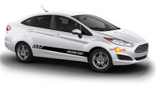 Kit Adesivi in Vinile a Strisce Laterali in Stile Racing per Musclecar Fiesta_4
