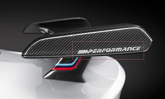 BMW M Performance nuovi adesivi per decalcomanie in vinile spoiler
