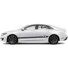Kit di Adesivi in Vinile con Strisce Laterali Decorate per Lincoln MKZ_3