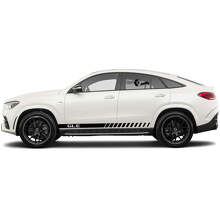 Kit decal in vinile con strisce laterali decorate per Mercedes Benz GLE_3