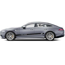 Kit Adesivi in Vinile Strisce Laterali Stile AMG per Mercedes Benz AMG GT3_2