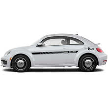 Kit adesivi strisce laterali con lettering Beetle per Volkswagen Beetle_3