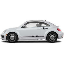 Kit Adesivi Strisce Laterali Decorazione Lettere Beetle per Volkswagen Beetle_3