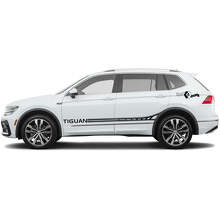 Set di Adesivi Vinilici a Strisce Laterali per Volkswagen Tiguan_2