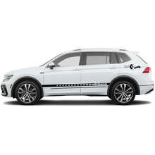 Set di Adesivi Vinilici a Strisce Laterali per Volkswagen Tiguan_5