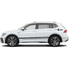 Kit Adesivi in Vinile Strisce Laterali con Lettere per Volkswagen Tiguan_4