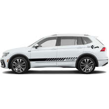 Kit Adesivi Vinile Strisce Laterali Stile Rally per Volkswagen Tiguan_3