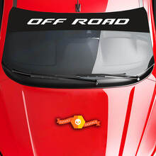 Adesivo in vinile per parabrezza stile Off Road 4x4 per auto_2