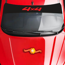 Adesivo in vinile per parabrezza stile Off Road 4x4 per auto_3