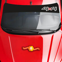 Adesivo in vinile per parabrezza stile Off Road 4x4 per auto_4