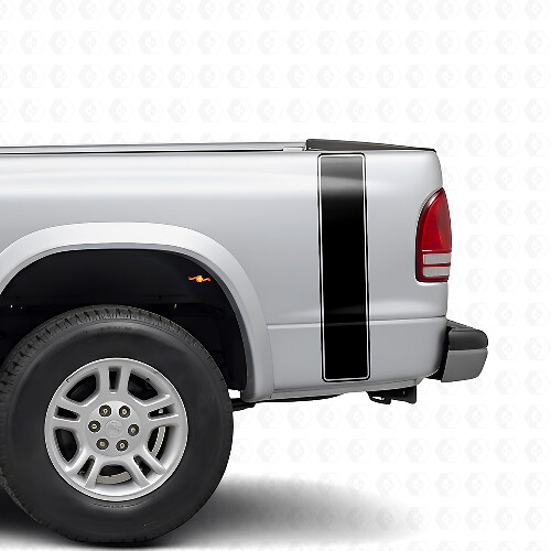 Kit di Adesivi in Vinile a Strisce per Laterale Posteriore per Dodge Dakota 1997+