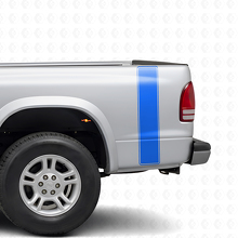 Kit di Adesivi in Vinile a Strisce per Laterale Posteriore per Dodge Dakota 1997+_2