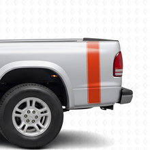 Kit di Adesivi in Vinile a Strisce per Laterale Posteriore per Dodge Dakota 1997+_4