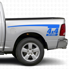 Kit adesivi vinilici laterali posteriori 4x4 Off Road per Dodge Ram 2009-18_2